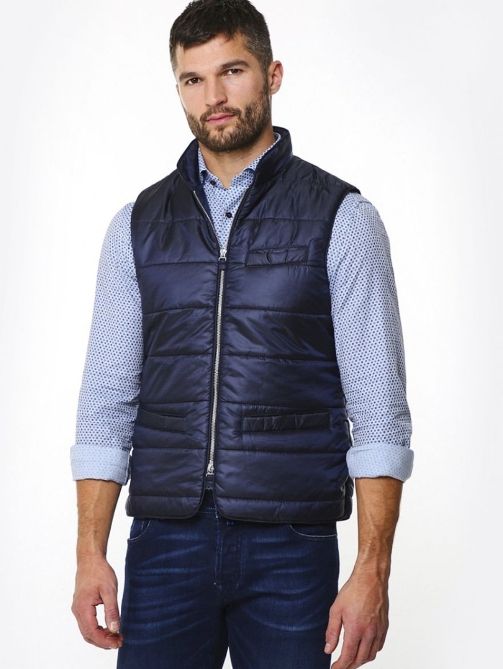 Stenstrom Classic Men's Quilted Puffer Vest - Navy/SizeXL/NWT